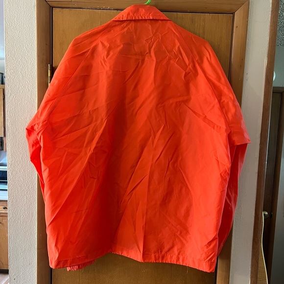 Vintage OSU Beavers Raincoat with hand-stitched Felt Patch - Picture 2 of 4